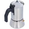 Mirror Polishing Finish Stainless Steel Coffee Pot Stovetop Espresso Maker  Outdoor Brewing