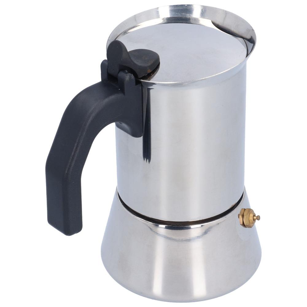Mirror Polishing Finish Stainless Steel Coffee Pot Stovetop Espresso Maker  Outdoor Brewing