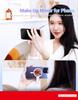 Magnetic Makeup Mirror Phone Ring Holder Selfie Mirror Magsafe with Anti-drop Grip for iPhone 15 14 13 12 for Makeup Vlog Stream