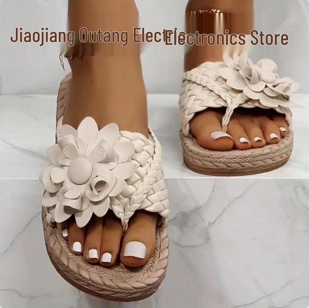 2023 Women's Summer Floral Slippers for Home, Outdoor, Beach, and Bathroom