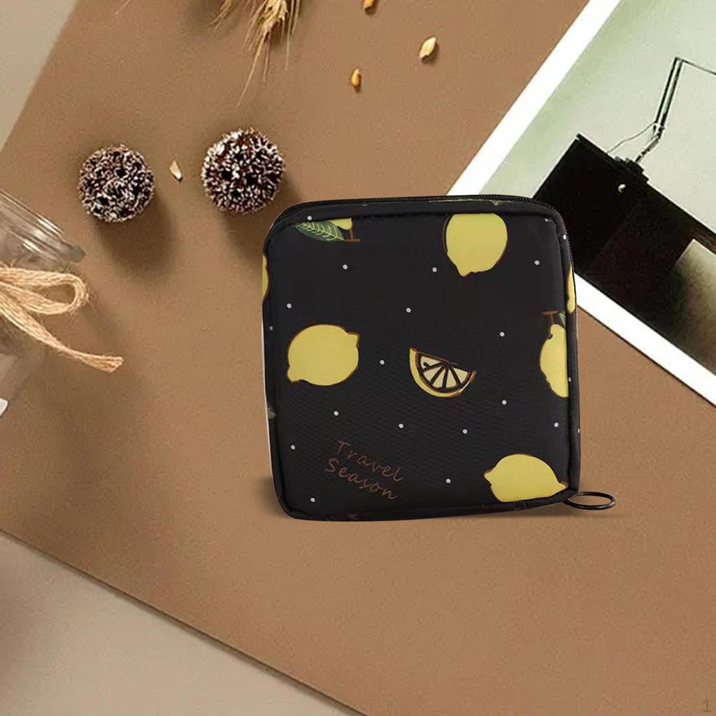 Compact Storage Bags with Zipper Closure for Small Items On the Go