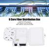 ABS 6/4Core Fiber Distribution Box Fiber Optic Distribution Box for FTTH SC FC Fiber Management