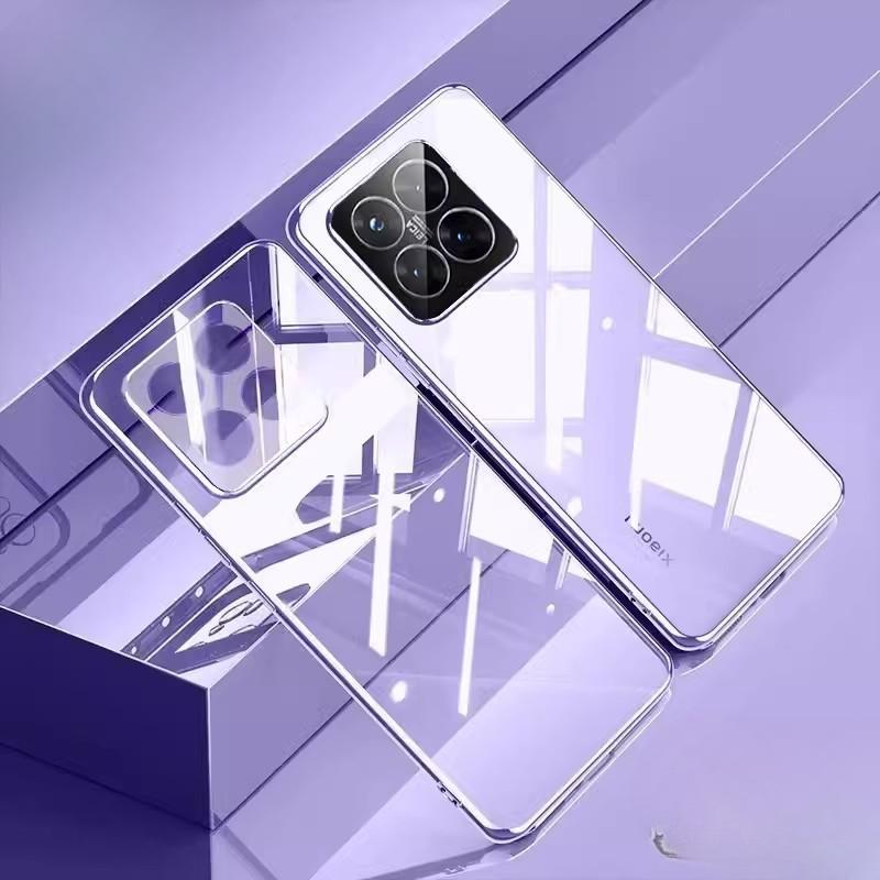 

Ультратонкий прозрачный ТПУ, подходящий для чехла для телефона Xiaomi 14ultra, полный пакет для объектива, гальванизированный Xiaomi 13, мягкий чехол против падений Xiaomi CIVI4PRO5G