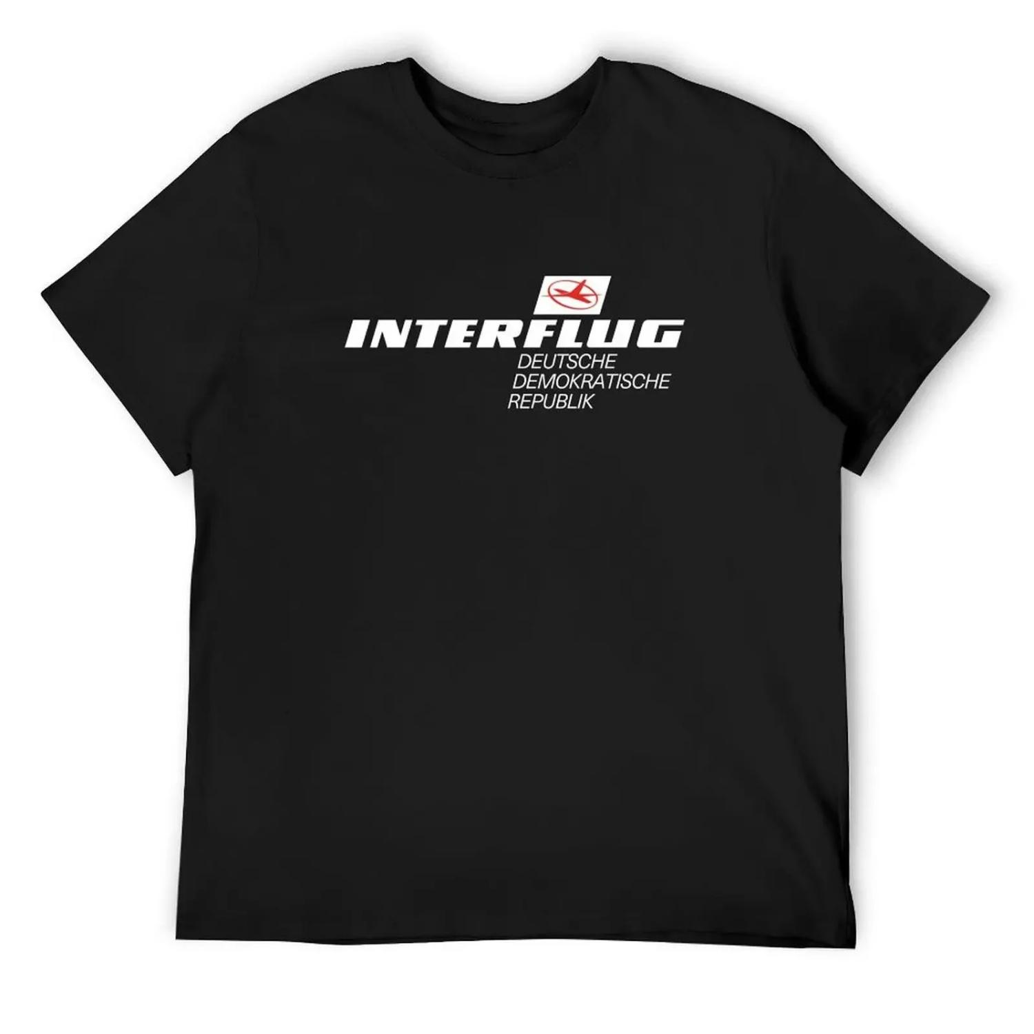 Interflug (White Text) T-Shirt Blouse shirts graphic tees basketball graphic tees t shirts for men pack S