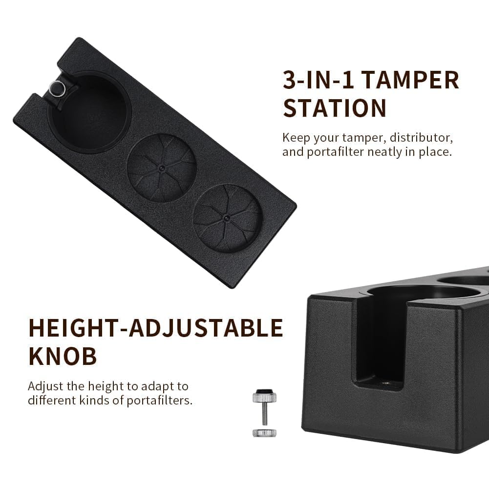 Watchget Tamper Stand, Tamping Stand, Espresso Tamper Mat, Coffee Tamper Mat, Espresso Tamping Station, Portafilter Holder, Tamping Station Base,