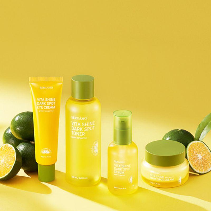 BERGAMO Green Tangerine Vita Shine Blemish Skincare 4-piece Set