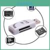 Sleek And Compact 4 In 1 Usb Card Reader Multi-functional Sd Tf Ms M2 For Computers