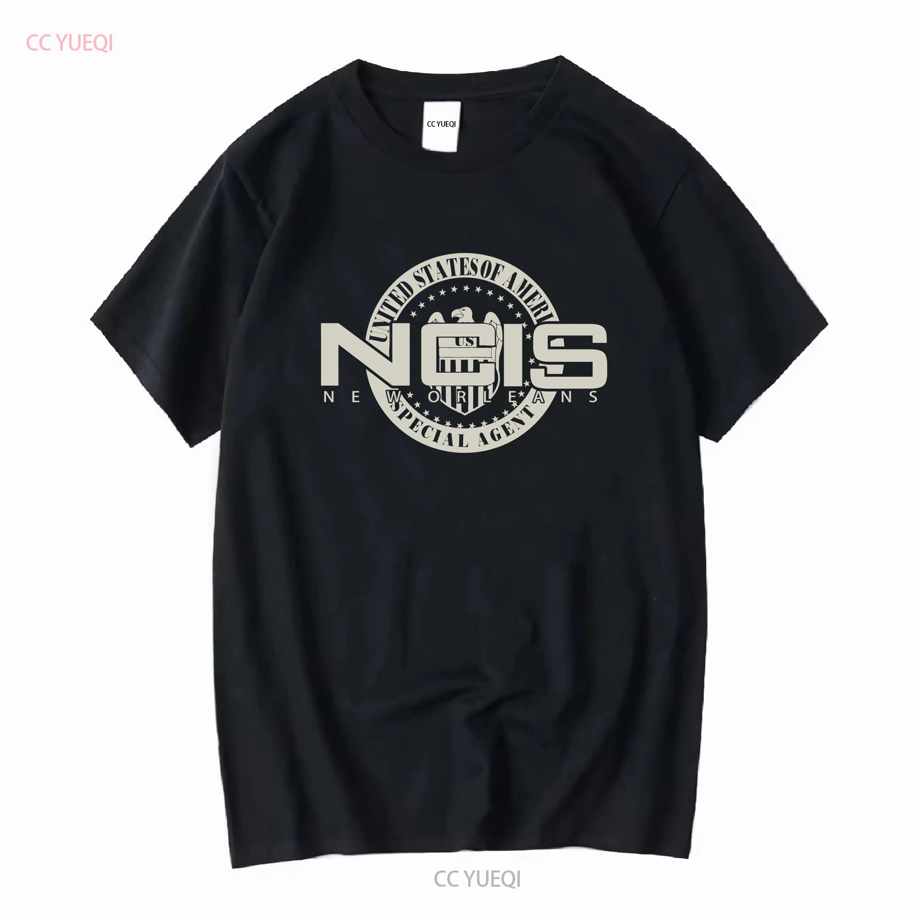 

NCIS New Orleans Special Agent Rare Black T Shirt Mens Large Port Company vintage Washed Unisex Comfortable streetwear 4XL