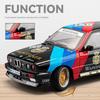 1:24 Bmw M3 Track Version Alloy Car Model, Simulated Racing Ornaments, Sound And Light Children'S Toys For Boys' Birthday Gift