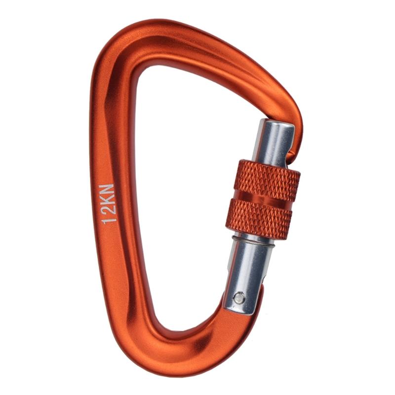 652F Suspension Swing Safety Clip D Shaped Buckle Security Safety Lock Easy to Use