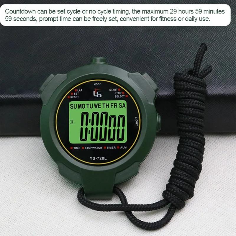 30h Chronometer Handheld Pocket Stopwatch 0.01s Accuracy Professional Digital Sport Stopwatch LCD Timer Stop Watch Timer Tools3