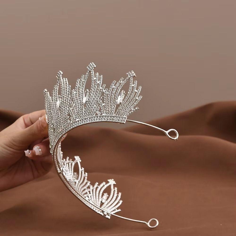 Headdress Romantic Headband Headwear Bride Tiara Hair Accessories Wedding Crown  Pendant