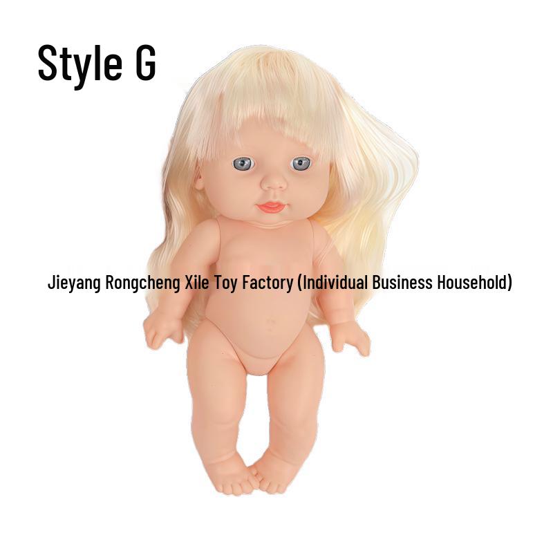 8-inch Reborn Simulation Vinyl Baby Doll Toy for Children's Birthdays