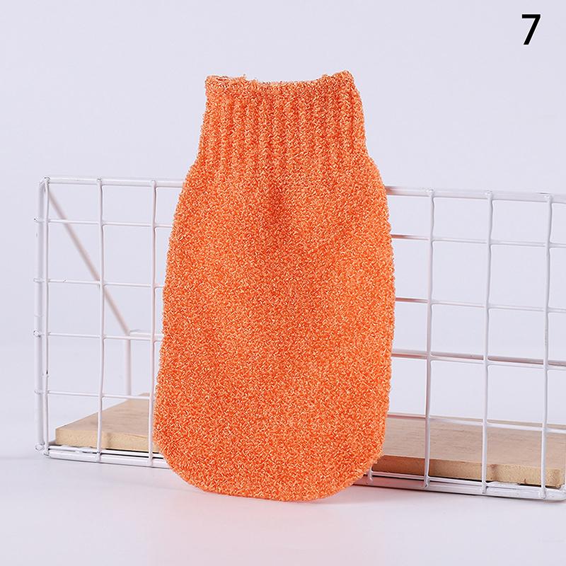 Exfoliating Body Massage Sponge Bath Gloves Skin Bath Shower Wash Cloth Shower Scrubber Back Scrub Moisturizing Spa Skin Gloves