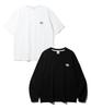 ALVINCLO [Set] Wappen Oversized Long Sleeve T-Shirt & Short Sleeve T-Shirt 2-Piece Set
