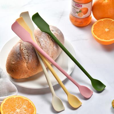 Mutfak Silikon Kazıyıcı Pişirme Malzemeleri Reçel Kaşığı Spatula Kek Kazıyıcı Silikon Bıçak