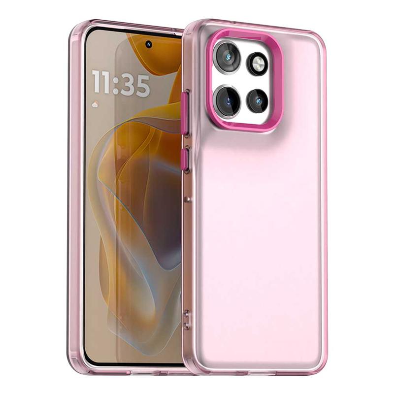 Anti-Drop Candy Color Phone Case For Motorola Moto S50 Matte Transparent Back Case Moto S50 5G Cover For Moto S50 Case 6.36 inch
