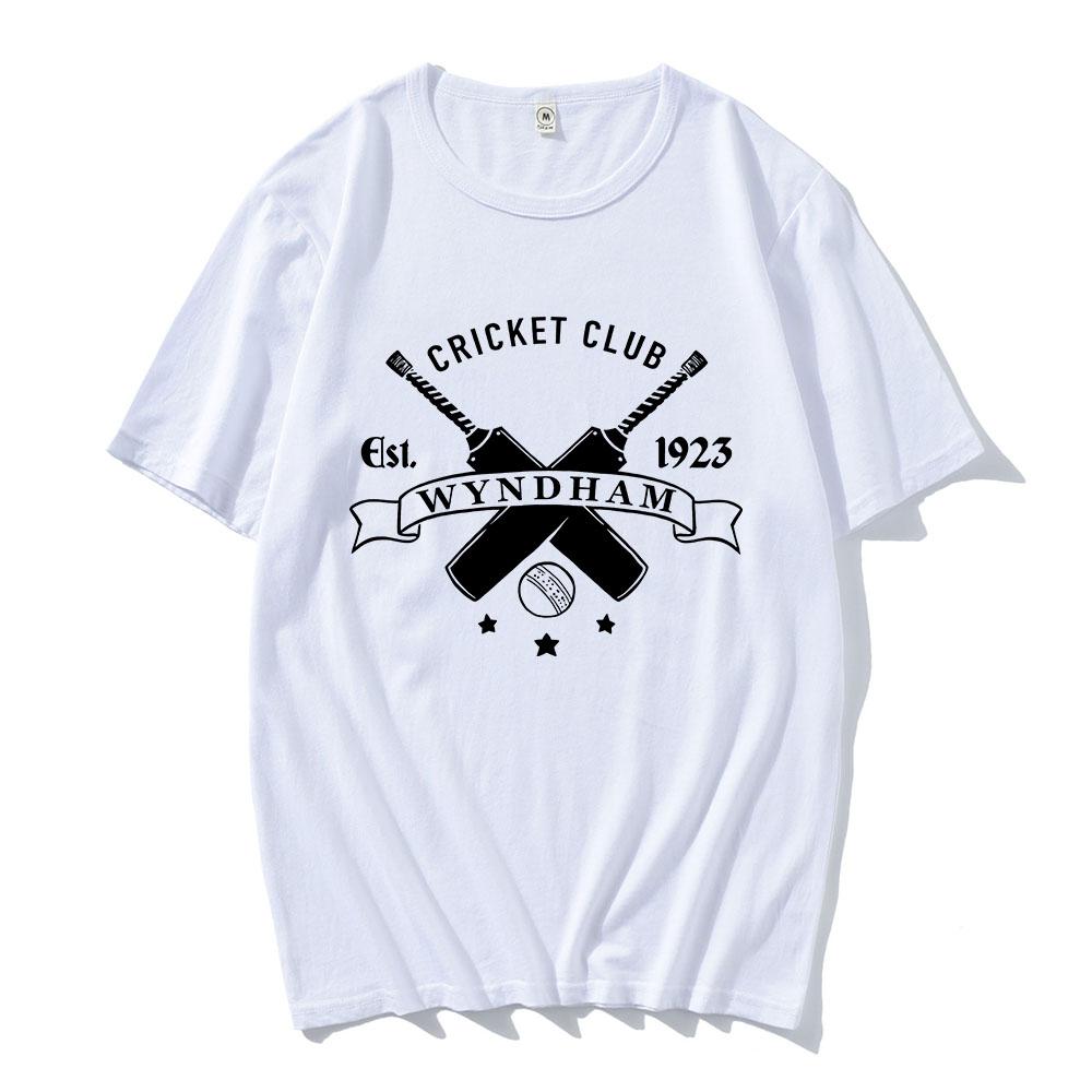 Atomfall Cricket Club T-Shirt Cotton Short Sleeve Loose Tshirts Unisex Streetwear Summer O-neck Men Women Merch Print Tees XS