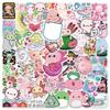 50 Cute Axolotl Suitcase & Notebook Decorative Stickers