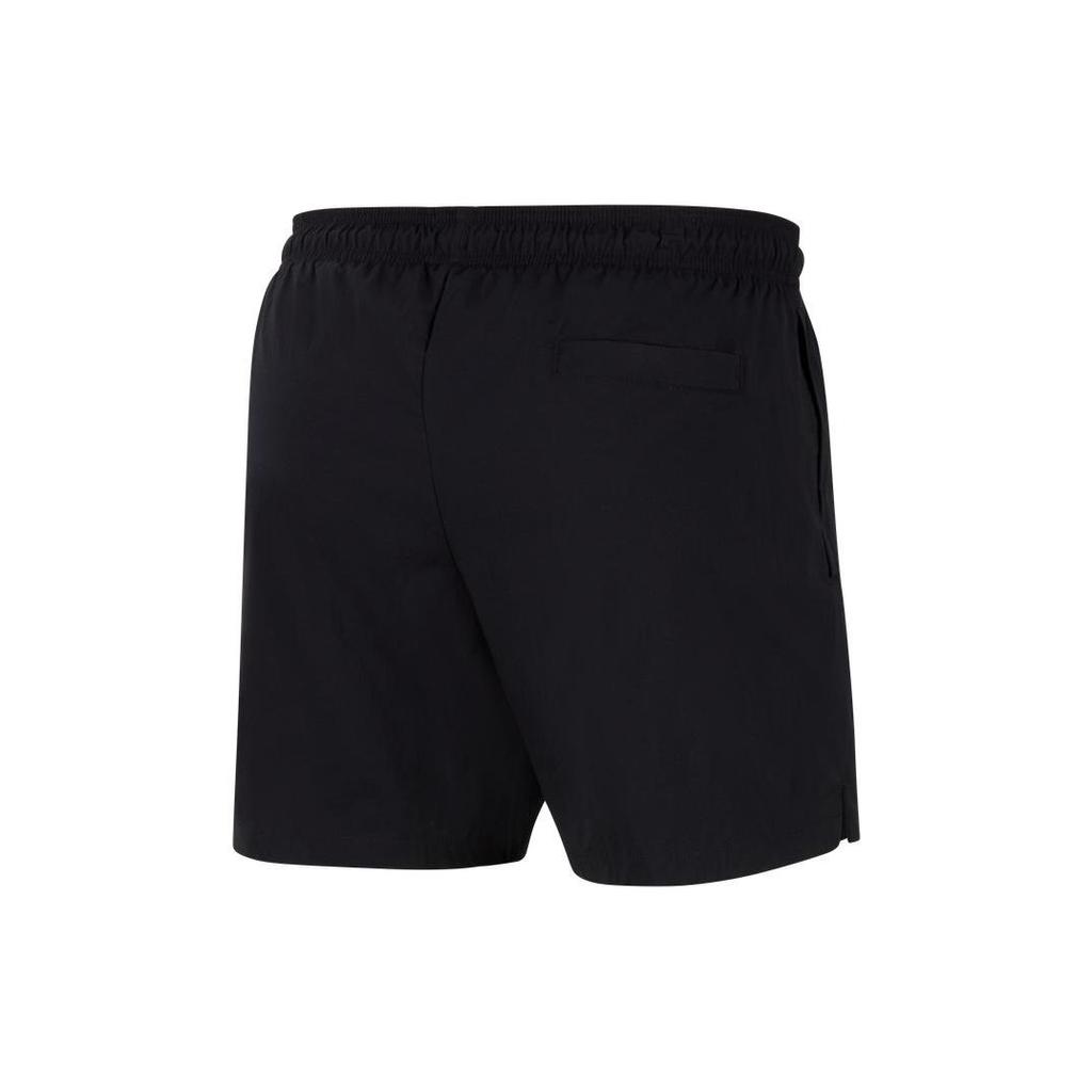Nike Letter Print Woven Soccer Shorts Men Shorts Black Fossil-Grey DB2952-010