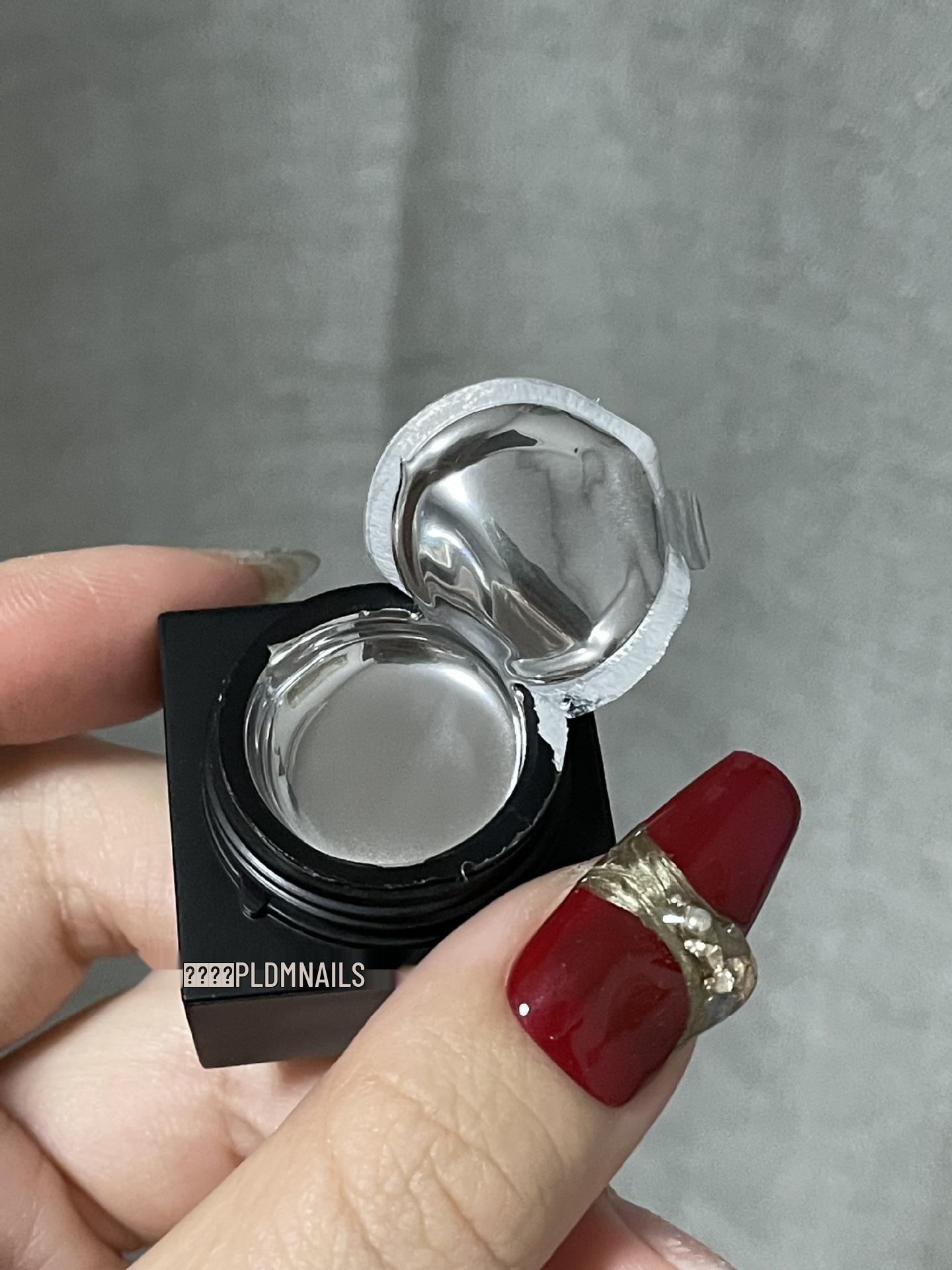 Japanese Super Bright Silver Mirror Metallic Gel Nail Polish