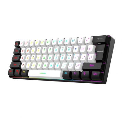 Rgb Keyboard Compact 61-key Wired Mechanical Gaming Keyboard with Rgb Light Design for Lightweight Computer Use