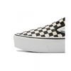 Vans Classic Slip On Stackform Checkerboard Black Classic White