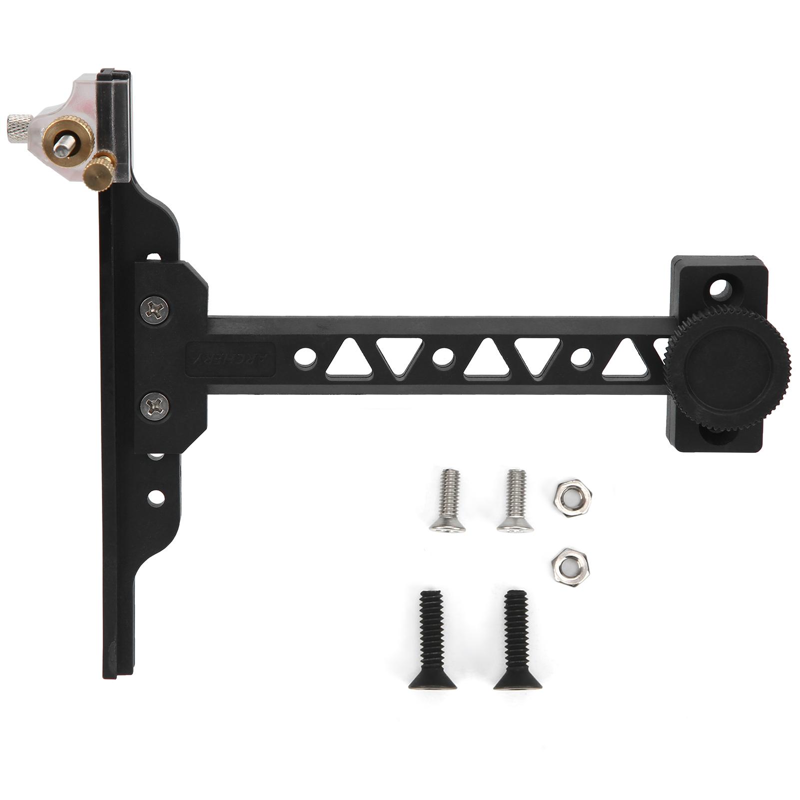 

ABS Archery Compound Bow Sight Rack for Hunting Shooting Practice Target Aiming Accessory