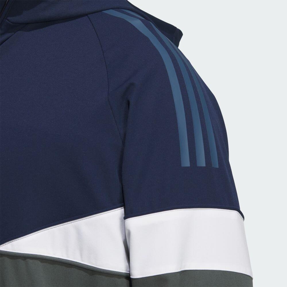 Adidas Comfortable Loose Fit Long Sleeve Retro Hoodie Men Hoodies Blue-Green IM7223