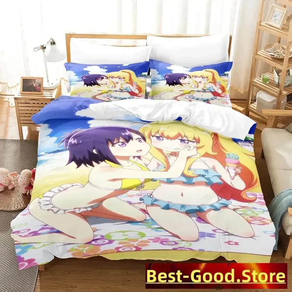 Gabriel Dropout 3D Anime parure Printed Bed Set Duvet Cover Pillowcase Bedding Set Linen Sheet Quilt Cover Queen King Size
