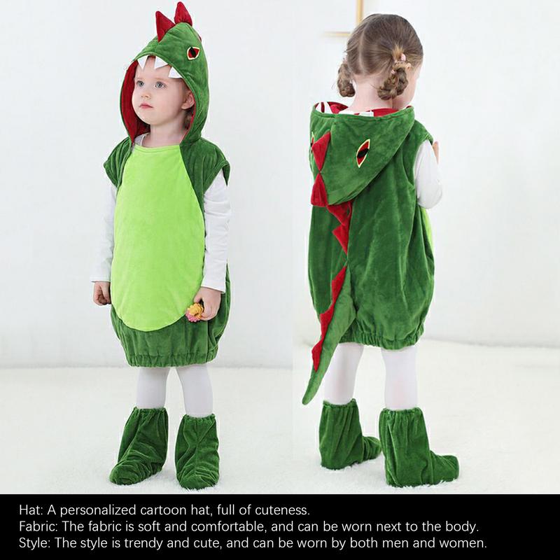 Kids Dinosaur Costume Dinosaur Animal Fancy Dress Kids Costume Dinosaur Clothes Set Christmas cos clothes Suitable for performan