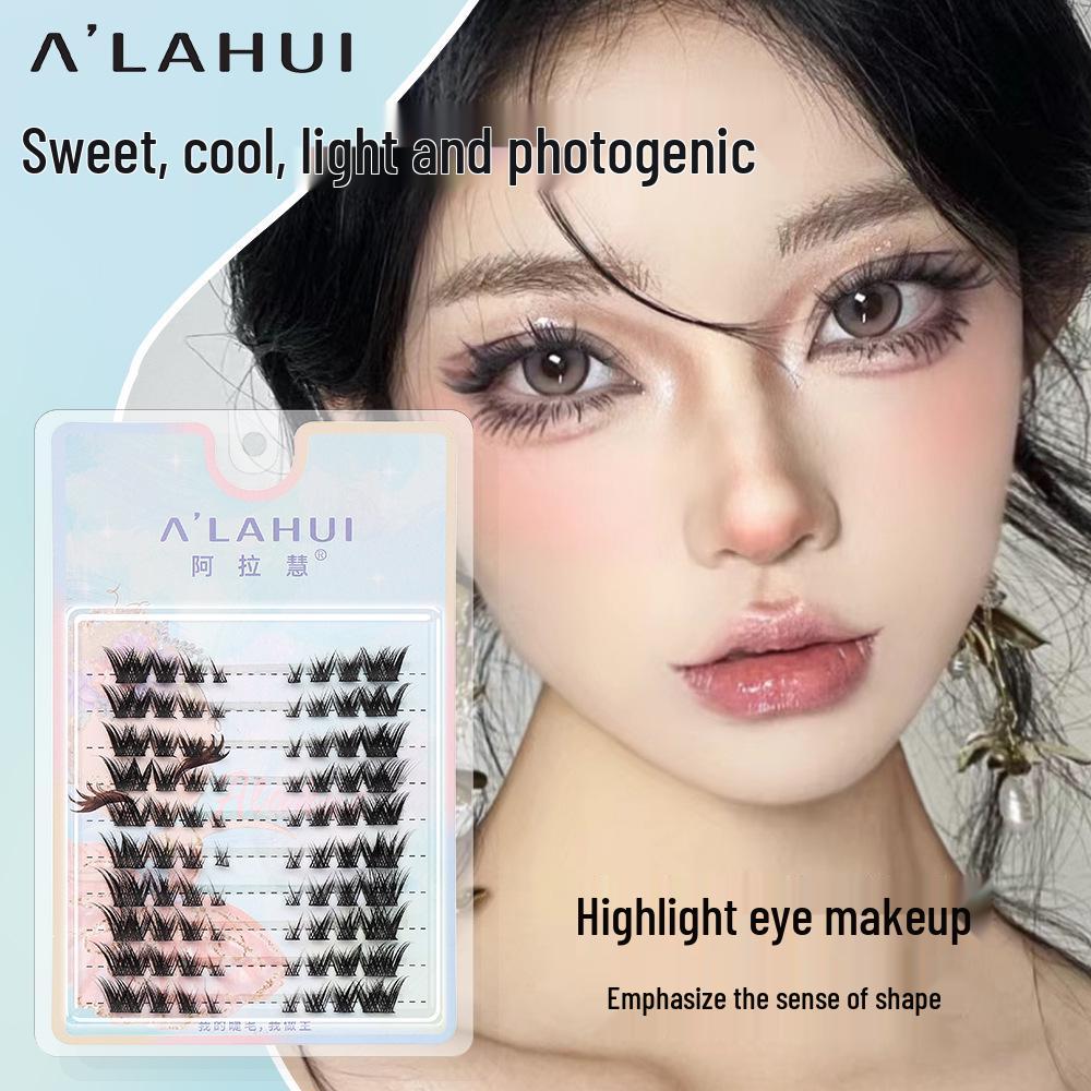 

Fox-Eye Slanted Large Capacity False Eyelashes - European and American Style