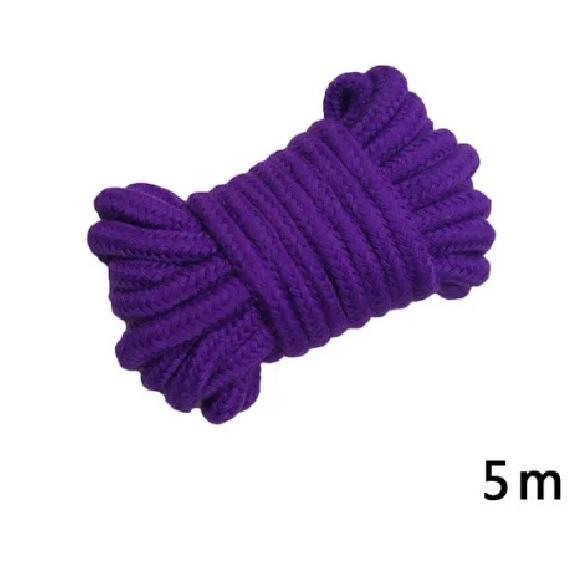 5m/ 10m/ 20m Cotton Rope Female Adult Sex Products Slaves BDSM Bondage Soft Rope Adult Games Binding Rope Role-Playing Sex Toy
