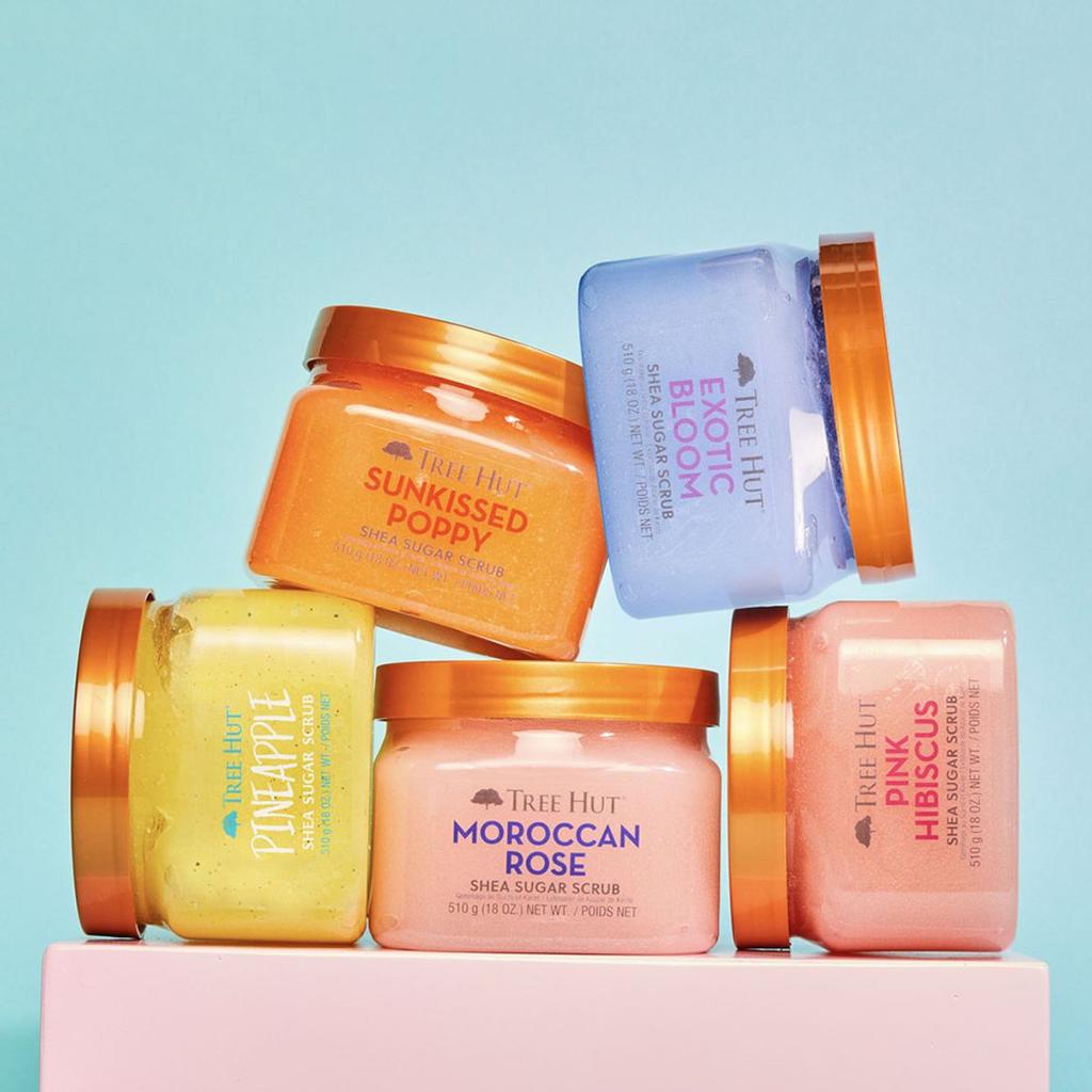 Shea Sugar Body Scrub 510g 2-Piece Set