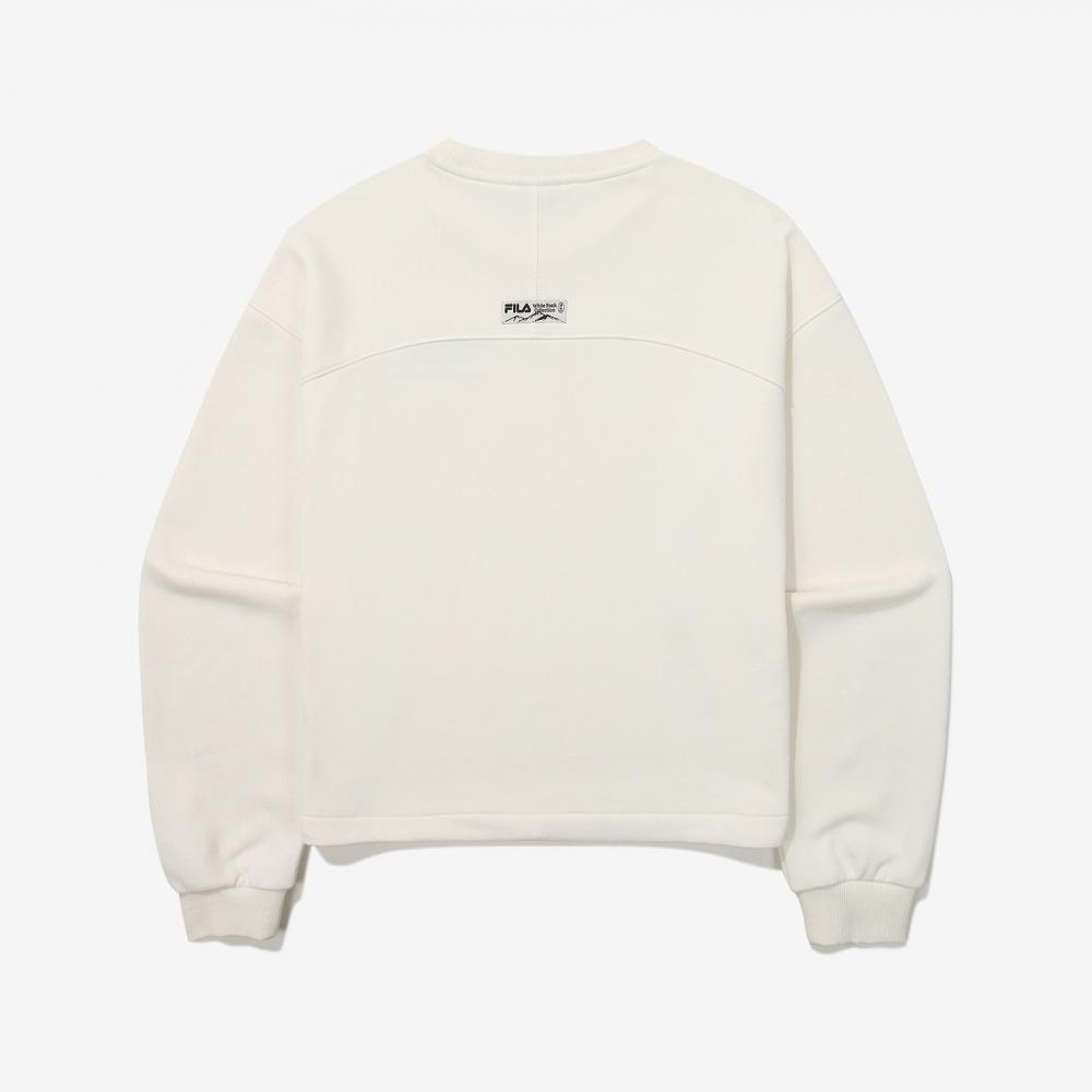 Fila Semi Crop Small Graphic Sweatshirt Fs2pog3152f Swh