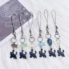 Fashion Keychain Pendant Multipurpose Phone Accessory Acrylic Alloy Texture Suitable for Students Professional Present