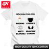 Future Mom and Dad Print T Shirt French Text Father Gift Tshirts for Unisex Women Cotton ONeck Oversized Casual Tee Shirts