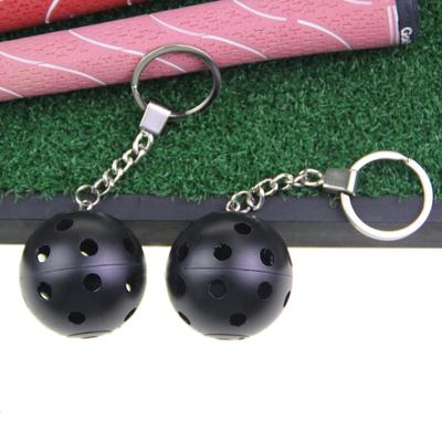 Stili Sportivi Mini Portachiavi Pickleball Unisex Metallo Racchetta Pickleball Portachiavi Borsa Borsa Zaino Decorazione Accessori