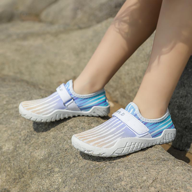 Foreign trade new creek shoes, breathable and quick-drying non-slip skipping rope shoes for men and women, beach outdoor wading swimming shoes