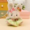 Cute Clothes Bear Little Rabbit Plush Doll Pendant Keychain Book Packaging Decoration Doll Bag Hanging Decoration Gift