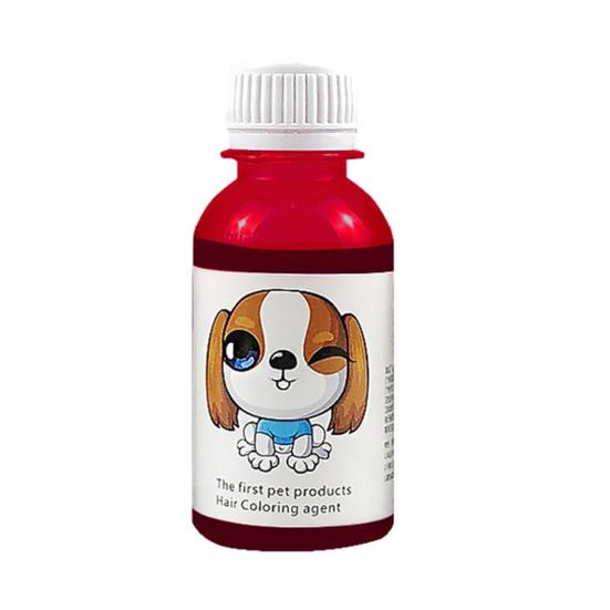 1 sett 100 ml Pet Dye Cream Langvarig Ikke-irriterende naturlig ekstrakt Pet Cat Hund