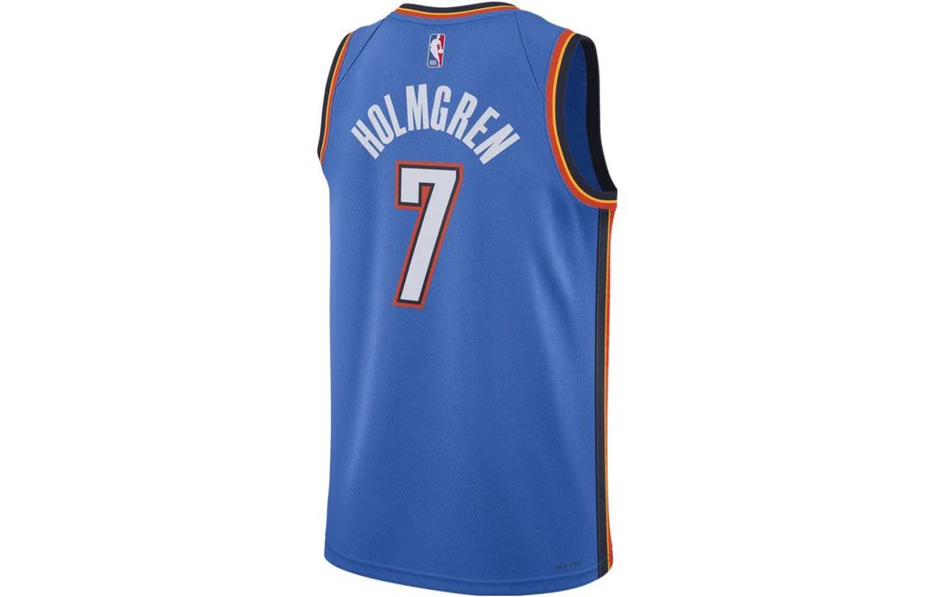 Men's Nike Oklahoma City Thunder Icon Edition Men's Nike Dri-FIT Nba Swingman Jersey