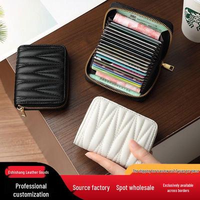 Stilvolles Ultra-Dünnes Damen Kartenhalter Portemonnaie - Trendiges & Exquisites Design