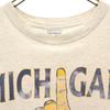 Gildan 90s Old Embroidered Tag University of Michigan Short Sleeve College T-shirt Men's Used