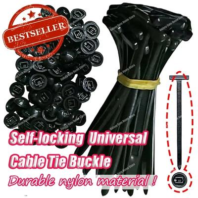 20/50/100PCS Nylon Heavy-duty Cable Ties, Component Fastening Straps, Strong Tensile Strength, Suitable For Daily Car Fixing