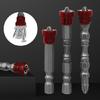 Shock Absorbing Magnetic Screwdriver Heads Double/Single End Steel Improved Durability Suitable For Building Repair Work