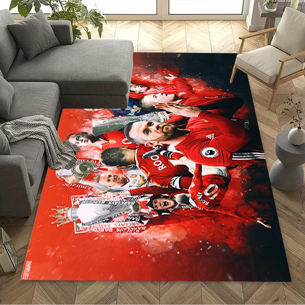 Tottenham Hotspur Celebration Carpet Suitable for Living Rooms Hallway Foyer Dining Room Antislip Carpet Office Home Decor Best for Christmas