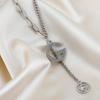 And Trendy Chic Gold Plated Letter Necklace For Women Ideal For Winter And Fall Fashion With Style Unique