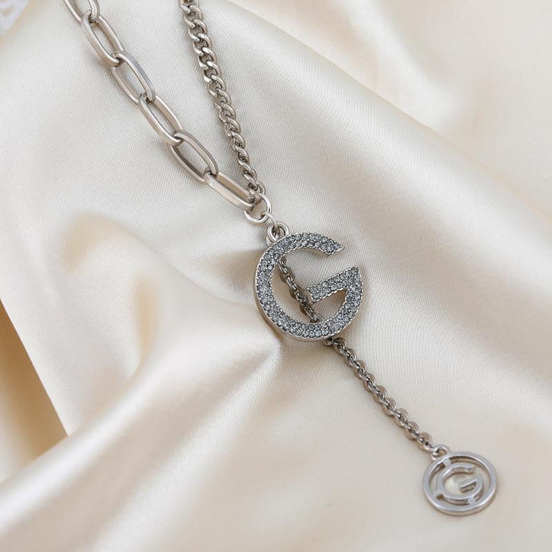 And Trendy Chic Gold Plated Letter Necklace For Women Ideal For Winter And Fall Fashion With Style Unique