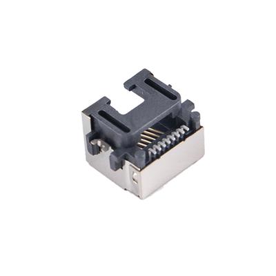 10 ks Síťová Ethernetová zásuvka Rj45 Smt Smd 8P8C Zásuvkový konektor